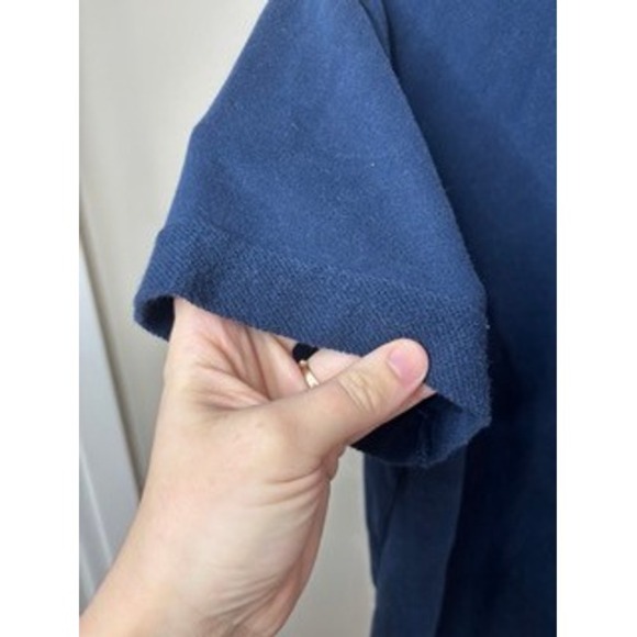 Under Armour Project Rock Mens Navy Blue Short Sleeve Hoodie Brahma Bull LG - Picture 6 of 6